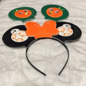 Disney’s BB8 and Orange Bird Minnie Ears - interchangeable